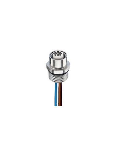 M12 F&B (PVC) Sensor/Actuator Receptacle Connector