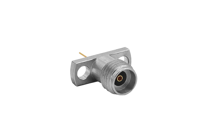 2.92mm Jack Straight 2 Hole Flange RF Connector