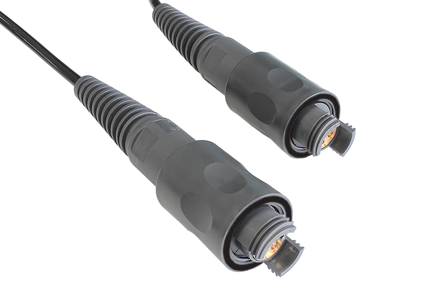 2 Channel Plug to Plug Connector Cable Assembly
