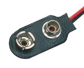 Battery Snap lock clip 9 Volt, I type with Cable