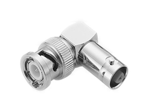 BNC Right Angle Male - Female 75 Ohm