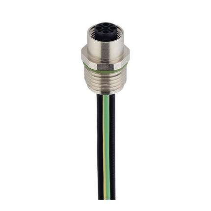 M12 Power Receptacle Connector