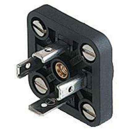 GSE DIN-stekkerdoos met ronde kraag