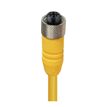 M12 Standard Sensor/Actuator Single-Ended Cordset