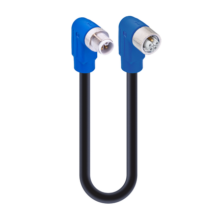 M12 Power Double-Ended Cordset