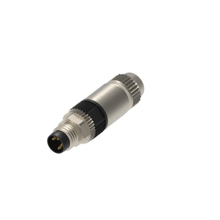M8 Field Attachable Connector for decentralized field assembly