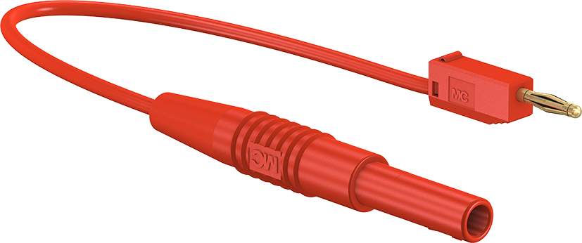 Adapter lead 15 cm red - AK205/405-BK red