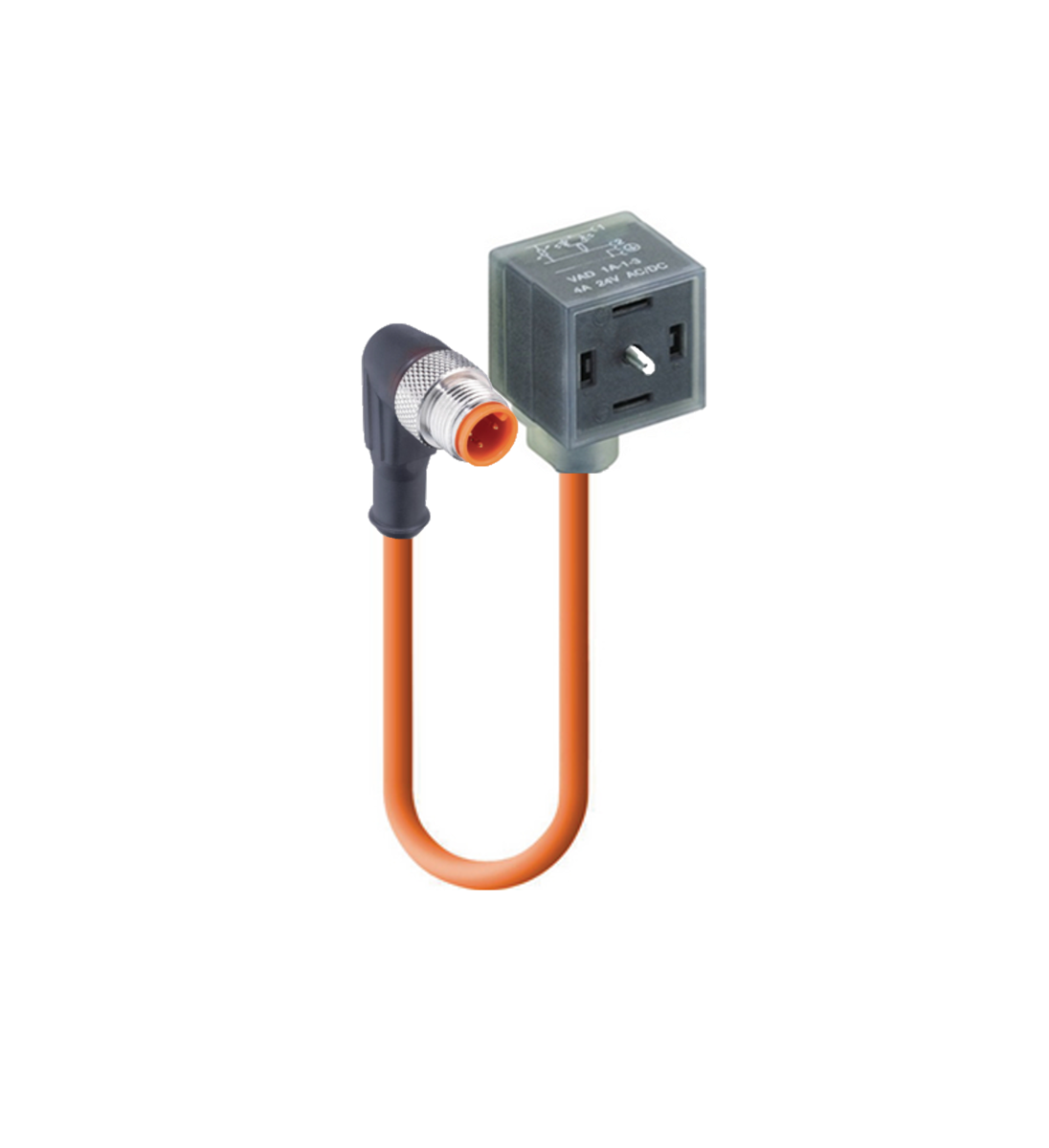 DIN EN 175301-803-A, Cordset, double ended