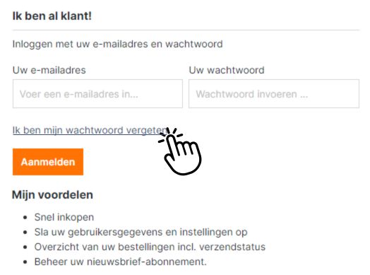 wachtwoordvergeten