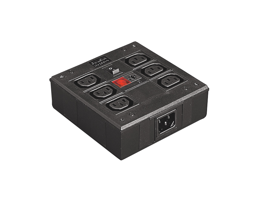 Box Style Rectangular IEC Distribution Unit PXD701-PXD703-PXD706 Series