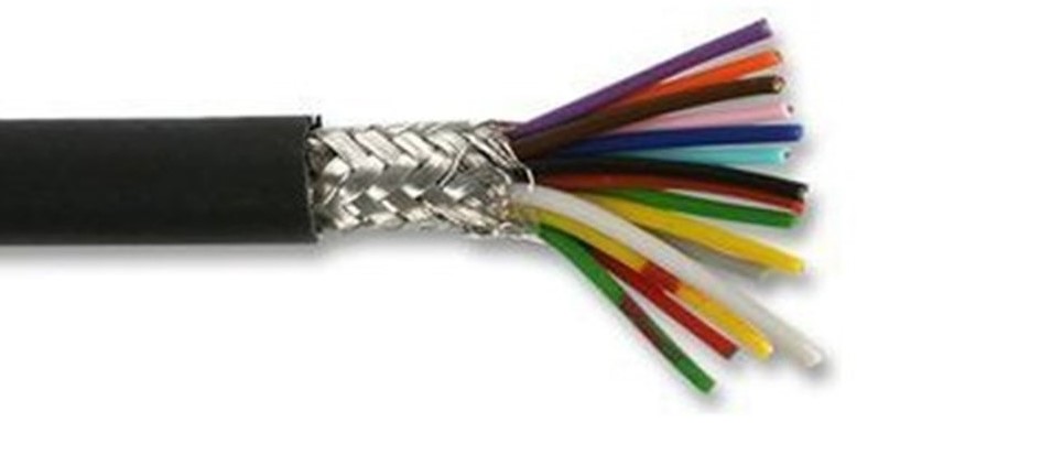 Afgeschermde  flexib Actuator/Sensor kabel zwart pur 16x0,50mm/3x1,0mm