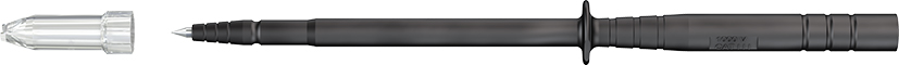 4 mm safety probe black - SPP4-S black