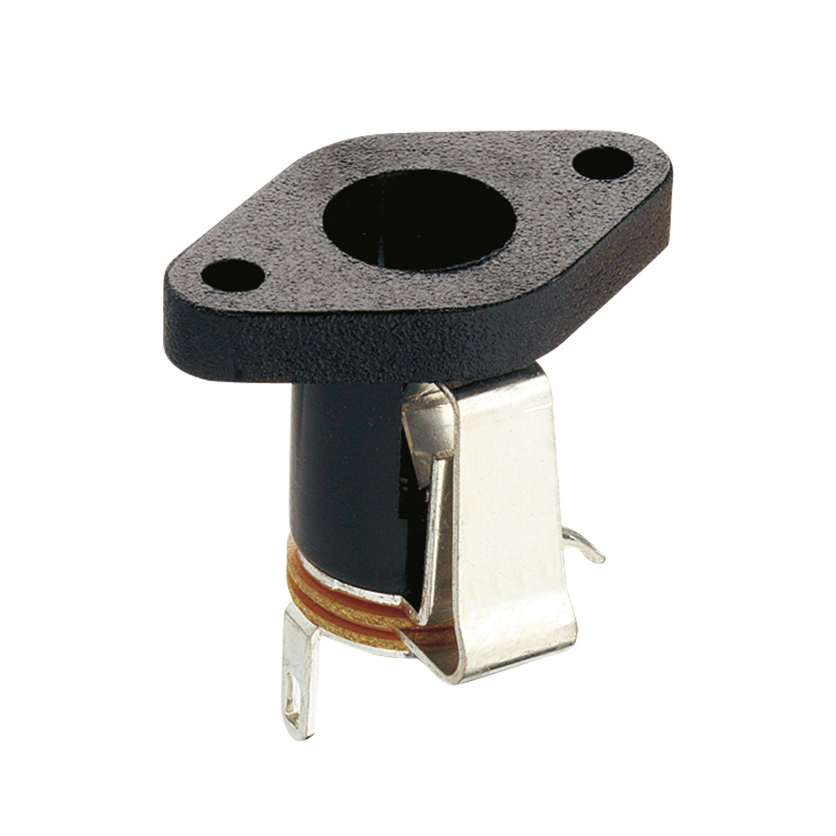 Power supply chassis socket acc. to DIN 45323