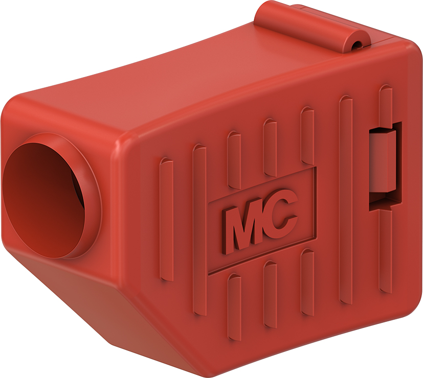 4 mm Insulator red - KT4-B red