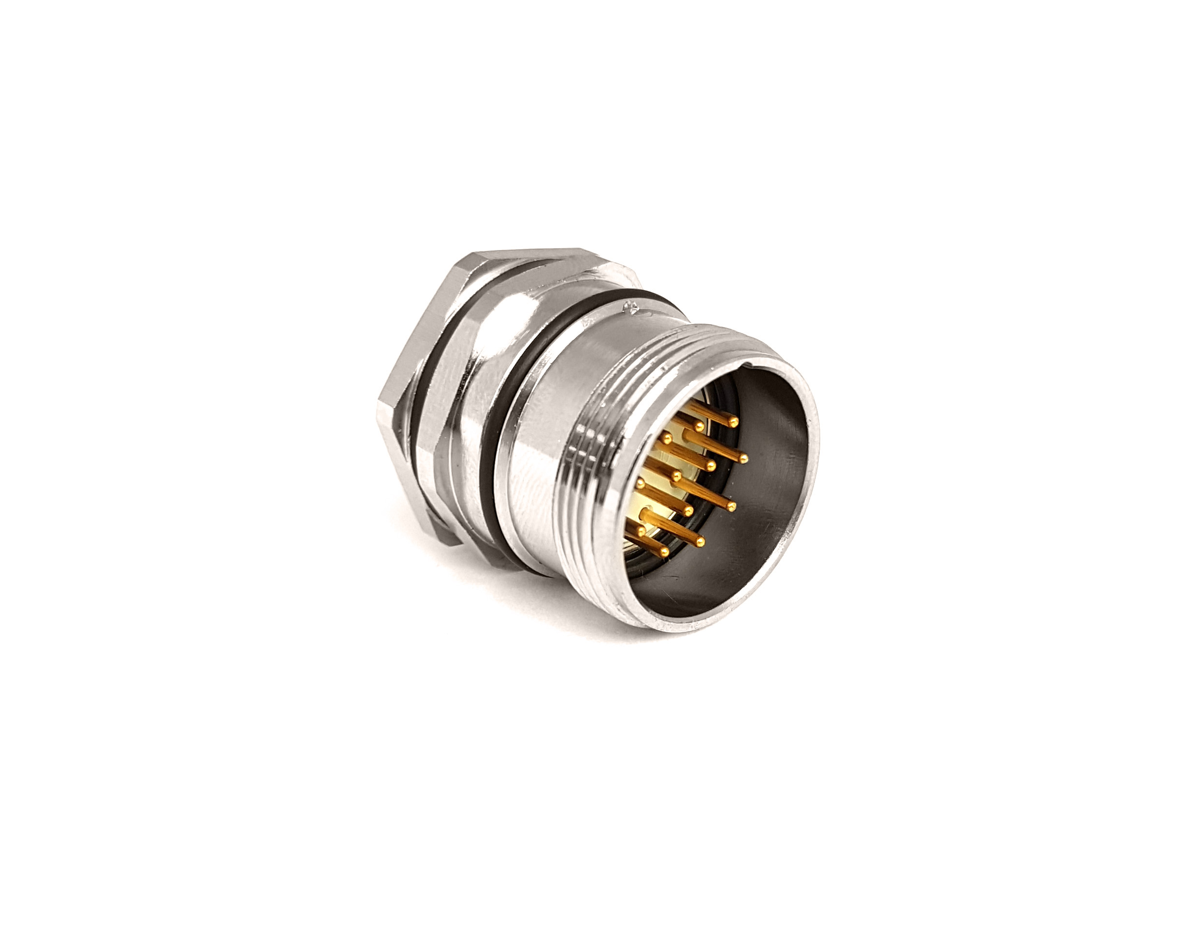 M23 Series Front Panel Mount Connectors