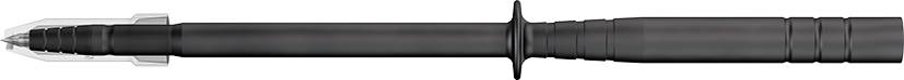 2 mm safety probe black - SPP2-S black