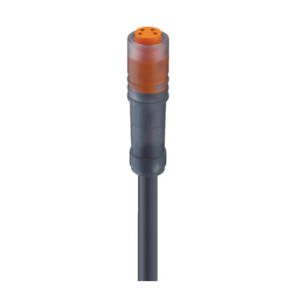 M8 Snap-In Sensor/Actuator Single-Ended Cordset