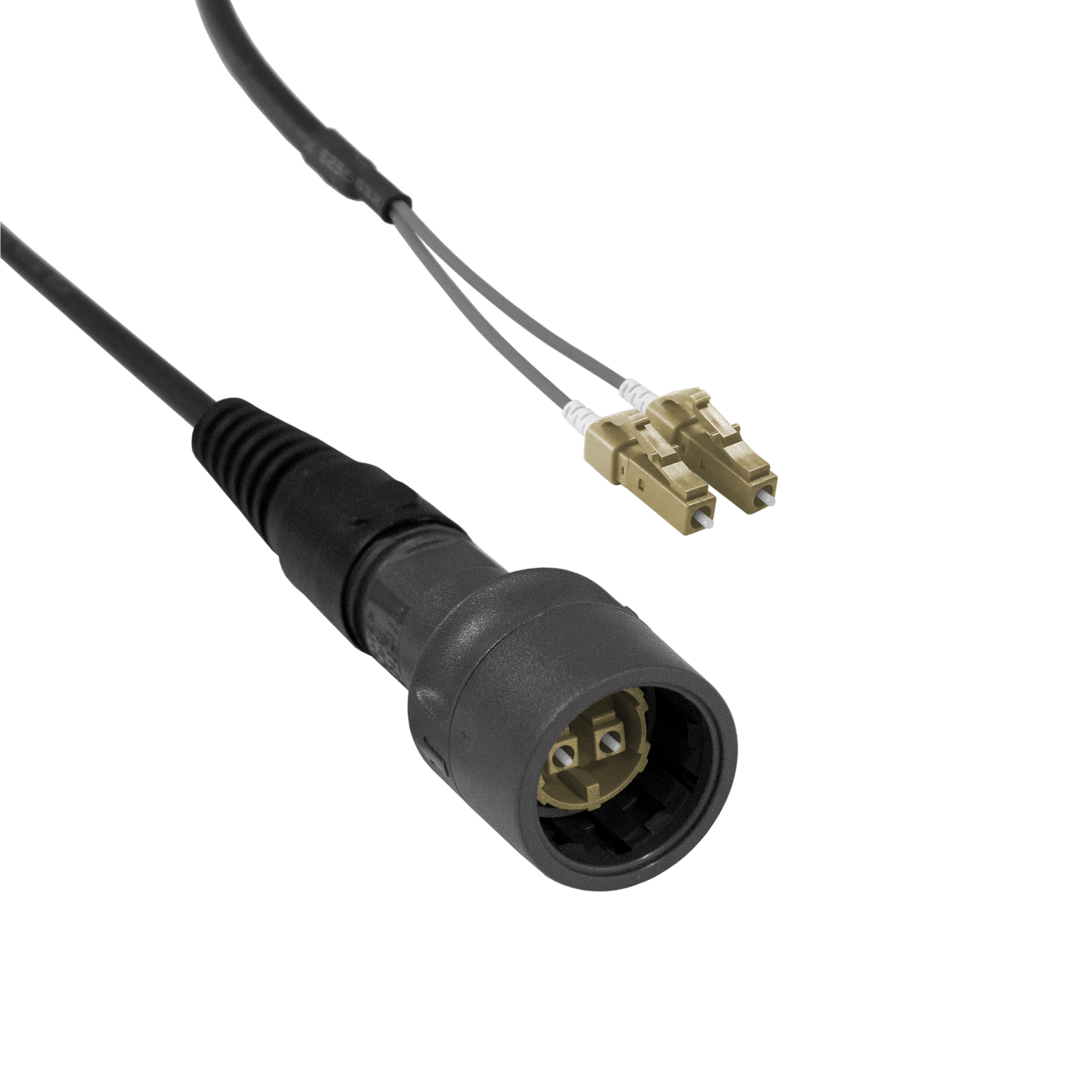05 M, OM1 Multi Mode, Cabled, Flex fiber connector
