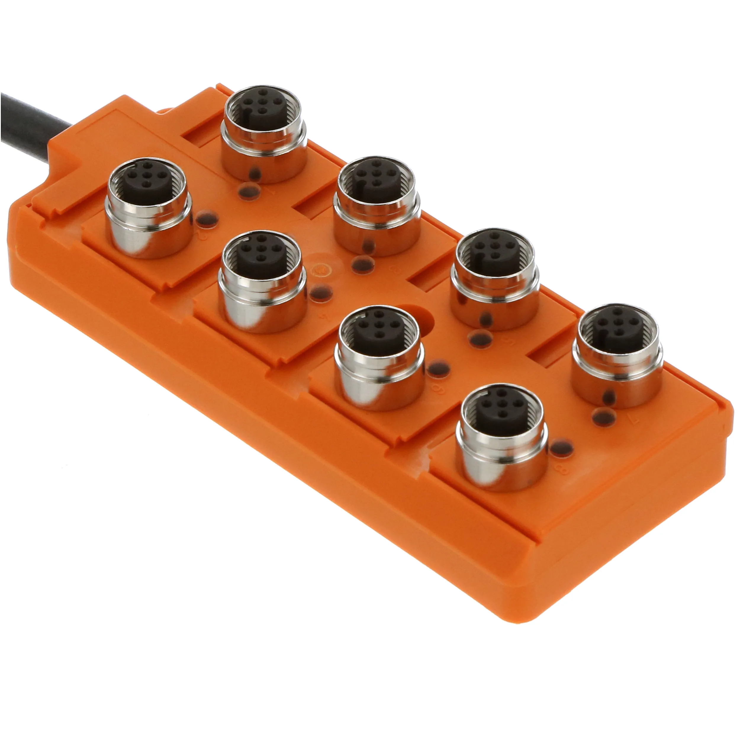 ASB with FIXCON connector; 8 ports; LED; ESD-capable material