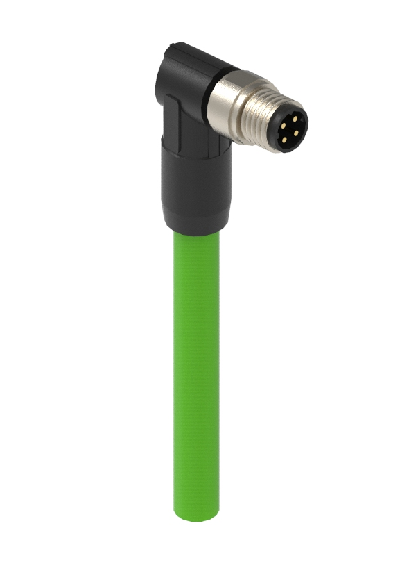 M8 pigtail for PROFINET applications