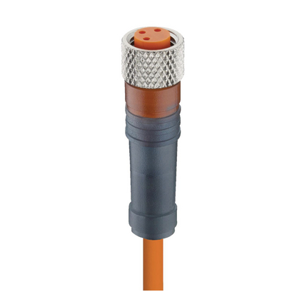 M8 Standard Sensor/Actuator Single-Ended Cordset