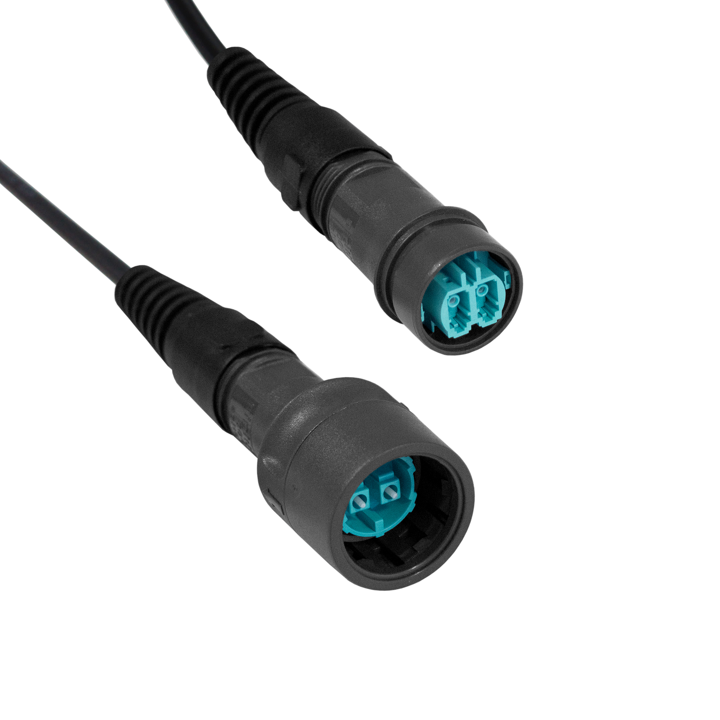 50 M, OM3 Multi Mode, Cabled, Flex fiber connector