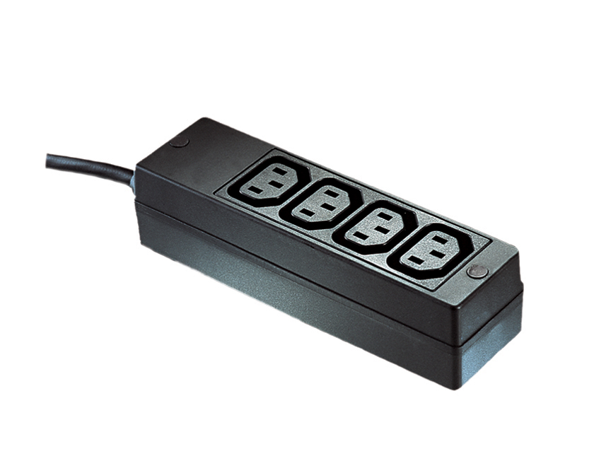 PXD201 BS1363 Plug on 2M Cable 4 Outlet
