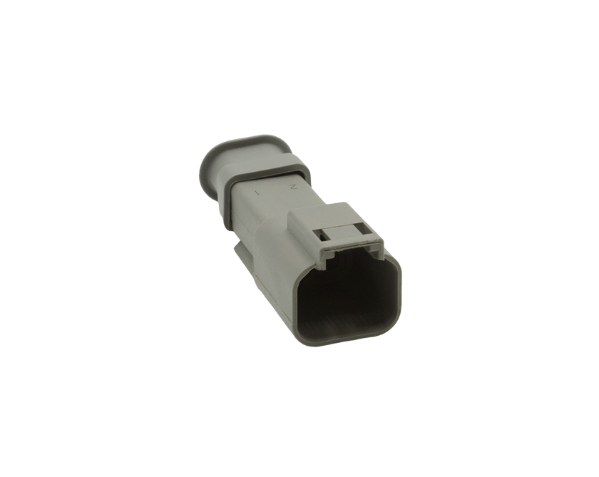 2 Contacts Female Standard Rectangular Grey Connector - SBA