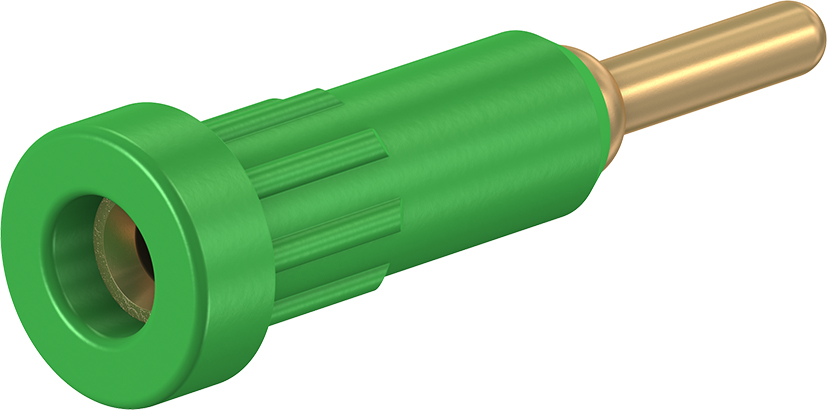 2 mm socket green - EB2-A green
