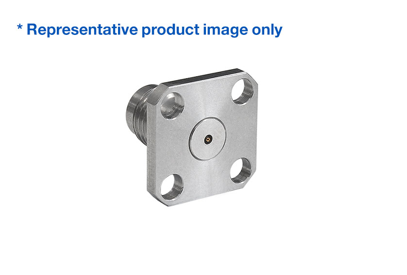 2.4mm Jack Straight 4 Hole Flange RF Connector
