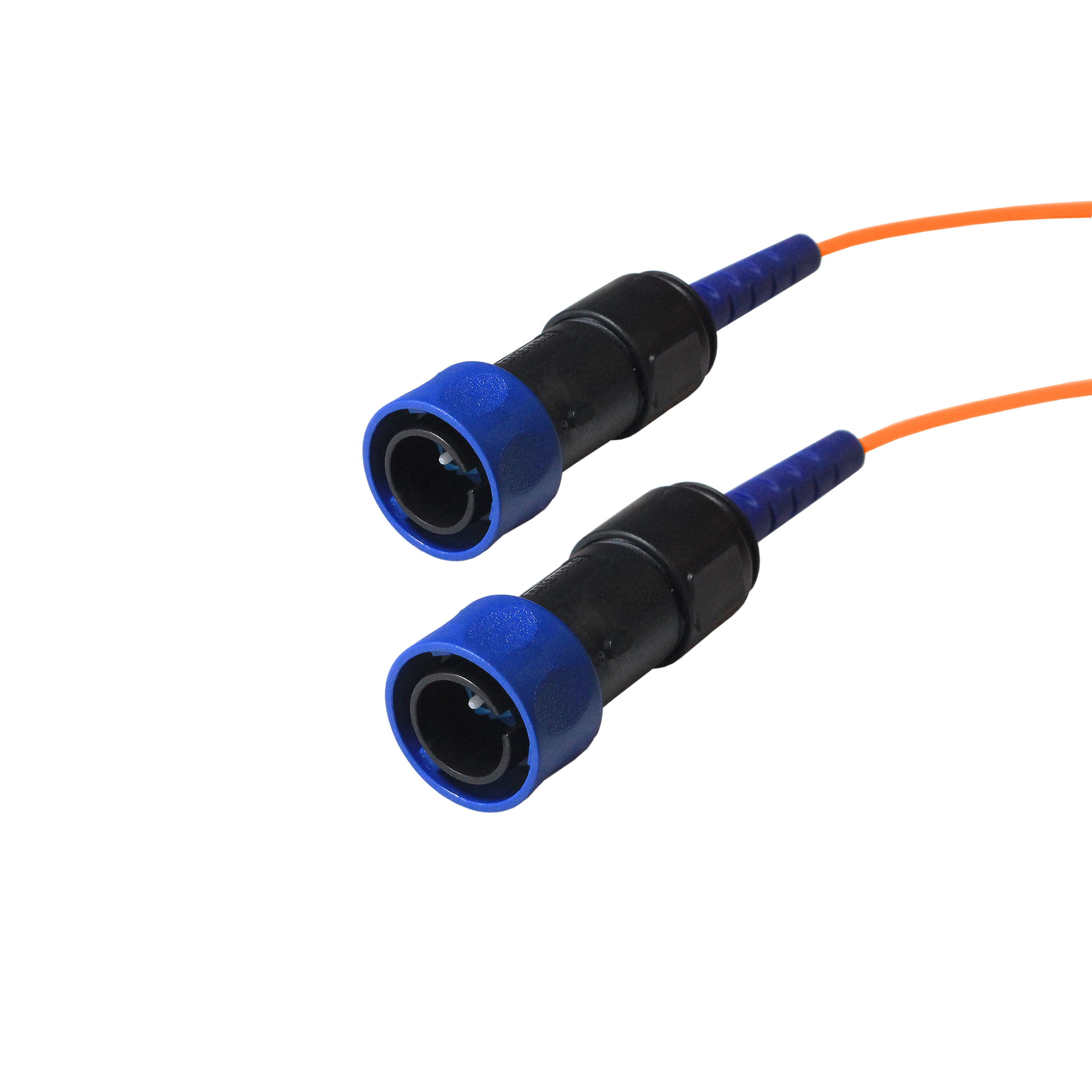 100 M, Multimode, Cabled, Flex fiber connector