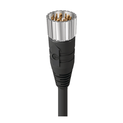 M23 Power Single-Ended Cordset